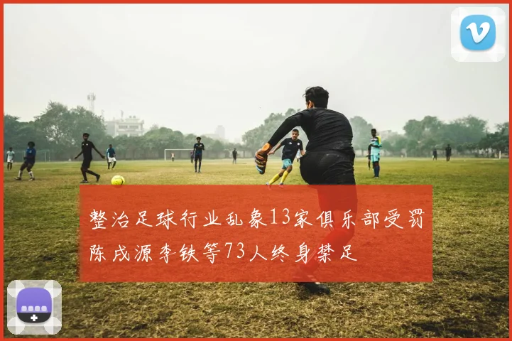 整治足球行业乱象13家俱乐部受罚陈戌源李铁等73人终身禁足