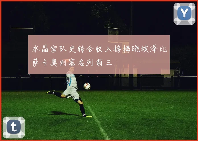 水晶宫队史转会收入榜揭晓埃泽比萨卡奥利塞名列前三